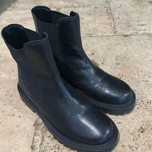 Aqua  women’s Chelsea boots.